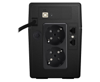 Power Walker LINE-INTERACTIVE (850VA/480W, 2x Schuko, LCD, AVR) - 544098 - zdjęcie 4